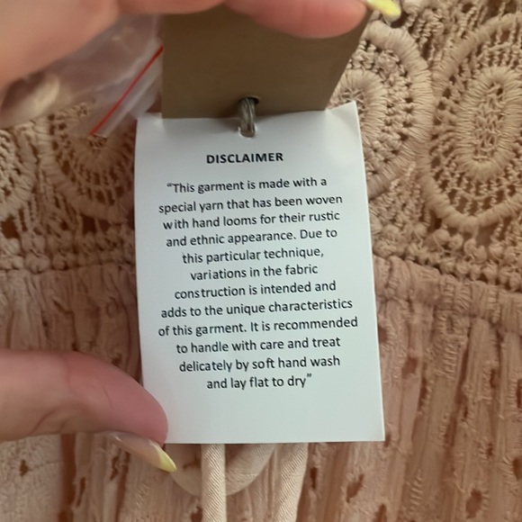 NWT Surf Gypsy Eyelet Tank Tiered Dress - Picture 5 of 8